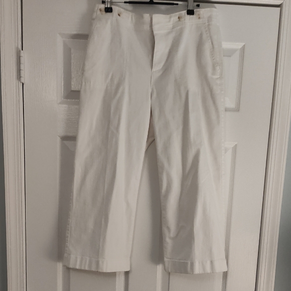 Talbots Pants - Women's White Pants